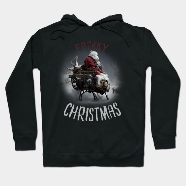 Steampunk Santa Claus, Christmas Artwork Hoodie by maxdax